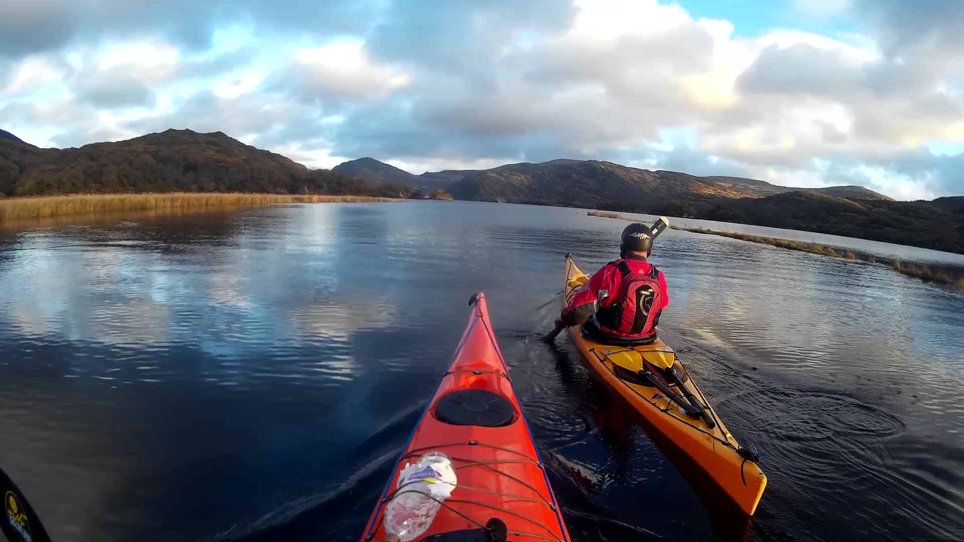 Kerry Canoe Club journey Killarney Upper Lake